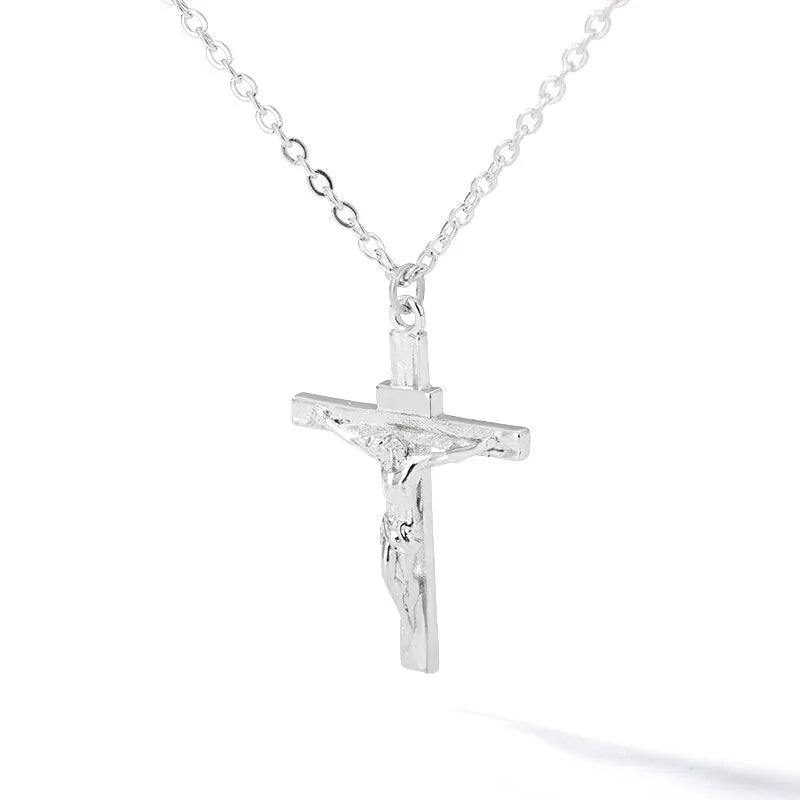 Stainless Cross Pendant Necklace