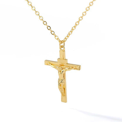 Stainless Cross Pendant Necklace