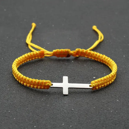 Rope Cross Bracelets