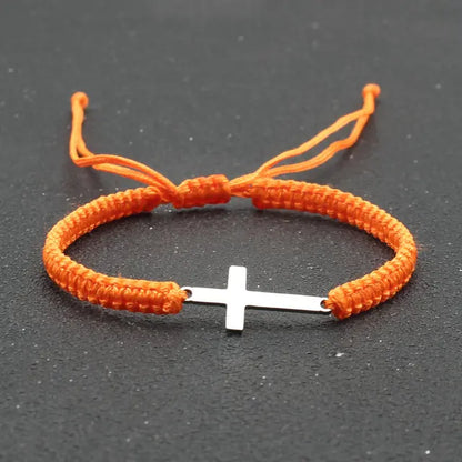 Rope Cross Bracelets