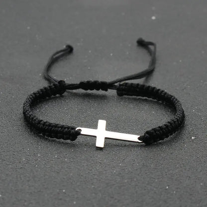 Rope Cross Bracelets