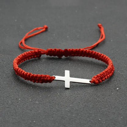 Rope Cross Bracelets