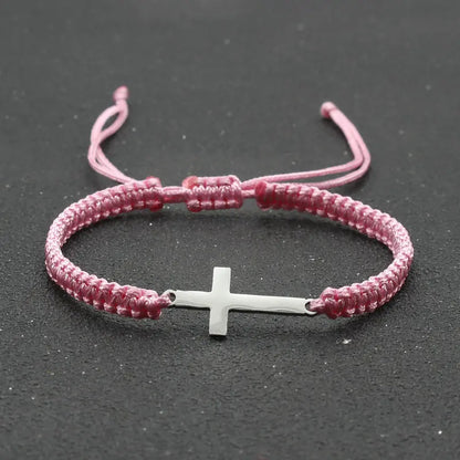 Rope Cross Bracelets