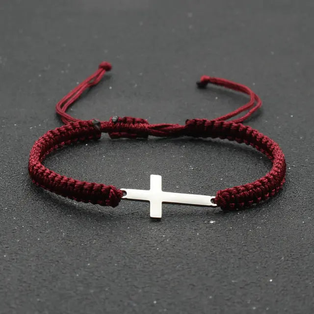 Rope Cross Bracelets