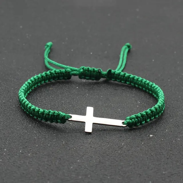 Rope Cross Bracelets