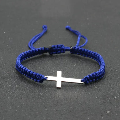 Rope Cross Bracelets